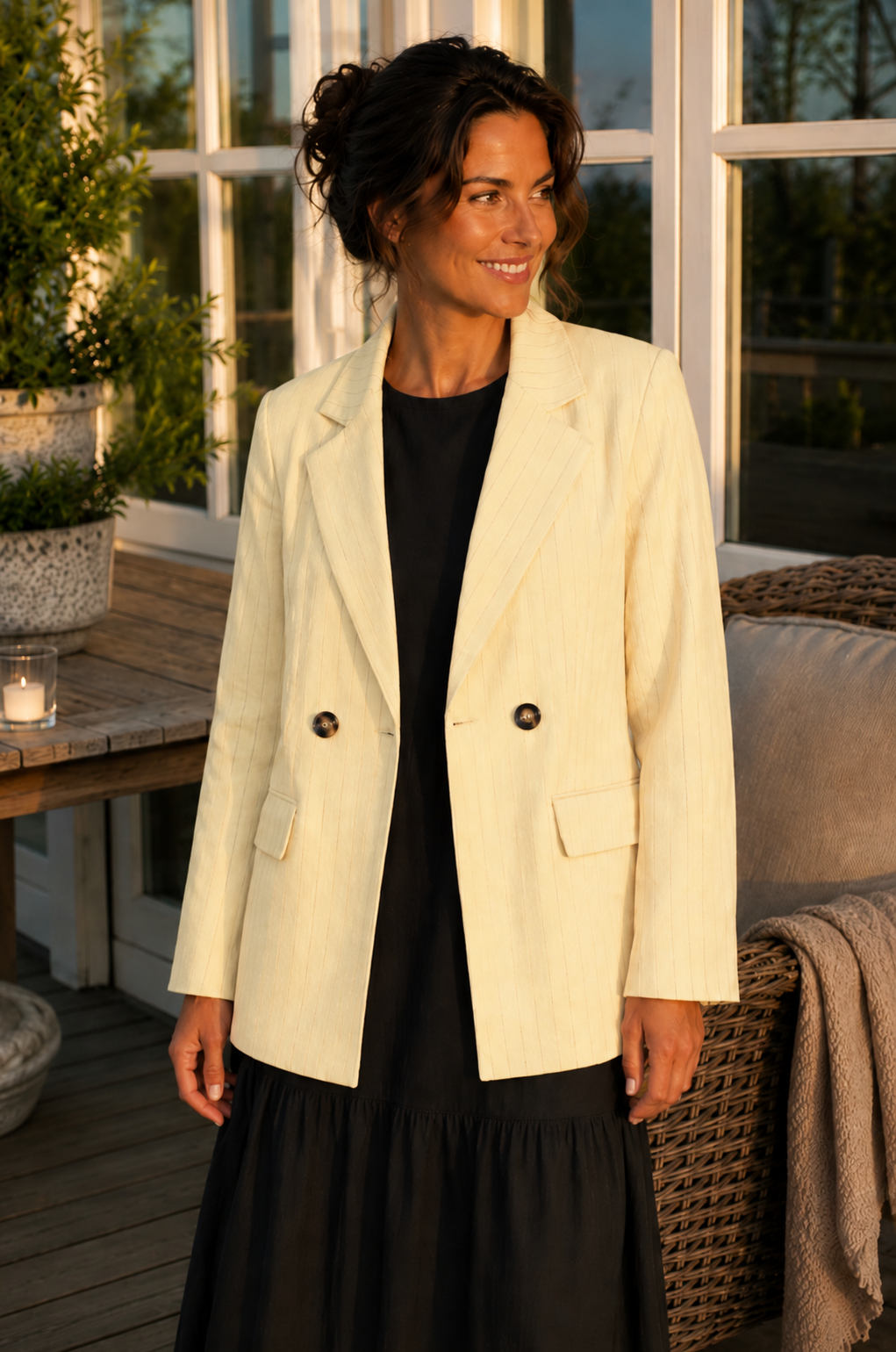 Blazer Marissa gelb