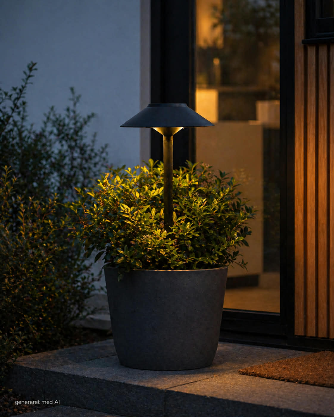 Gartenlampe mit Solarzellen – Set (2 Stück)
