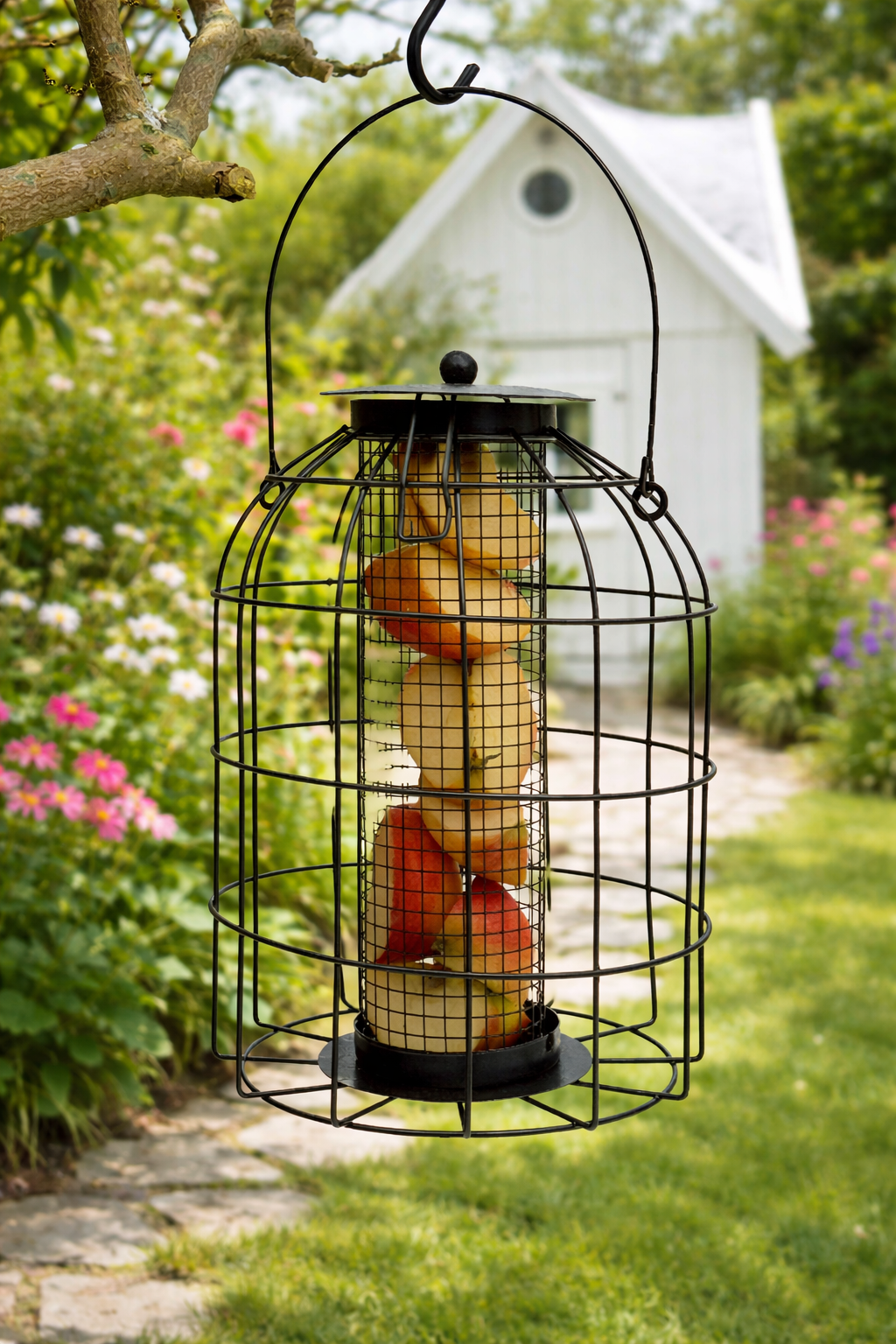 Aufhängung für Vogelfutter