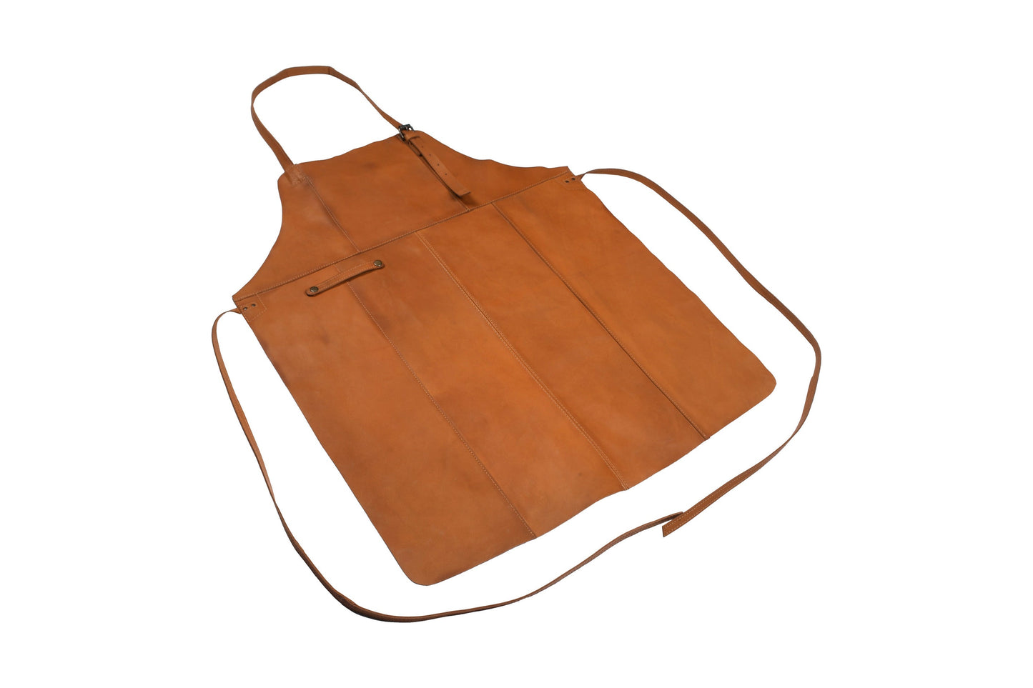 Lederschürze Faust – Cognac