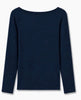 Bluse Ingrid - Navy Cashmere Mix