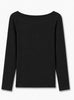Bluse Ingrid - Schwarz Cashmere-Mix
