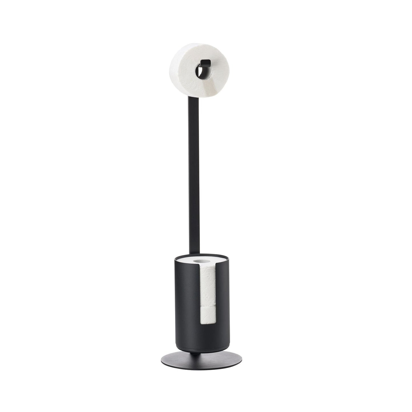 Toilettenrollenhalter Schwarz - Freistehend