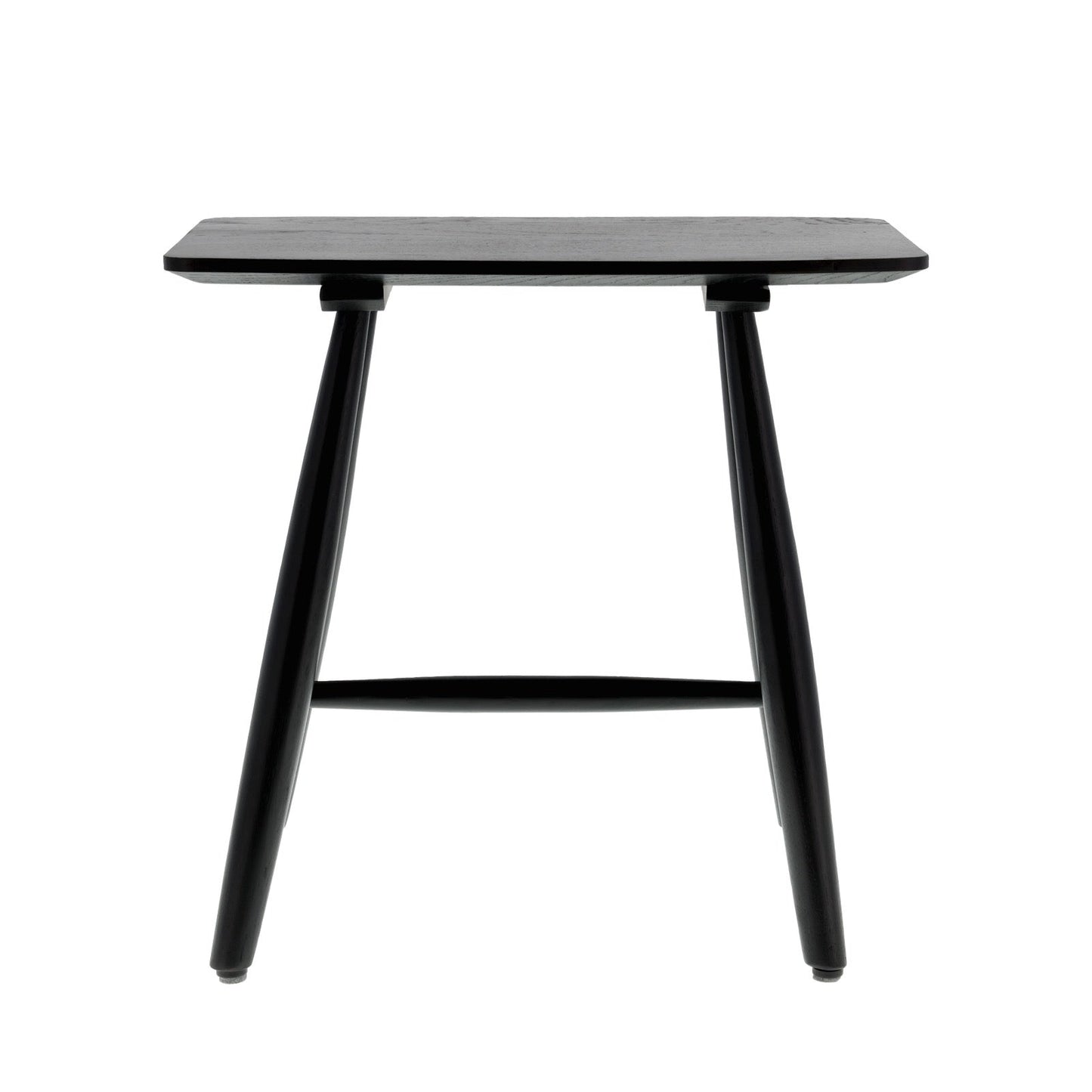 Hocker - Eiche natur / schwarz