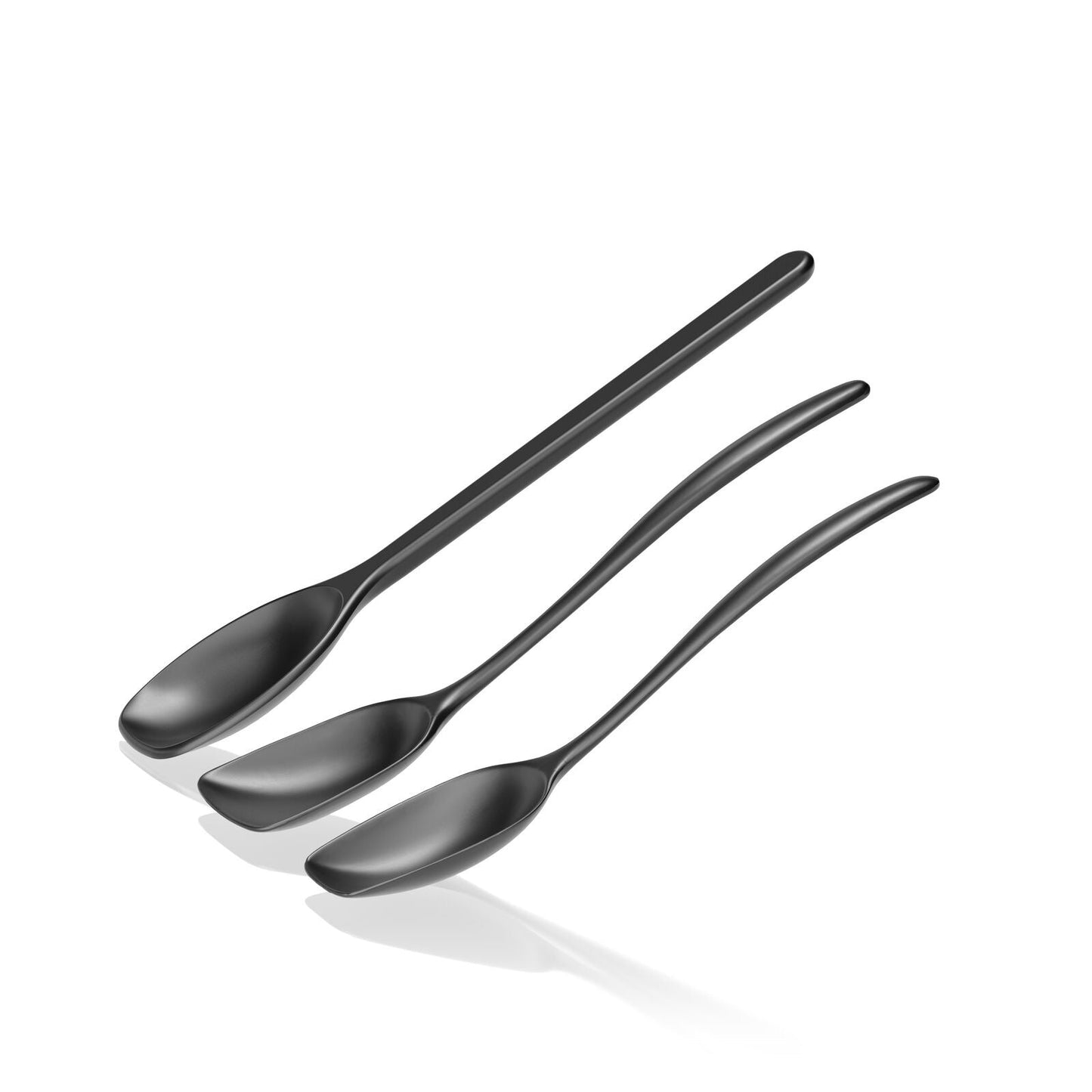 Kochlöffel-Set Dänischer Design-Klassiker - 3 Teile - Carbon Schwarz