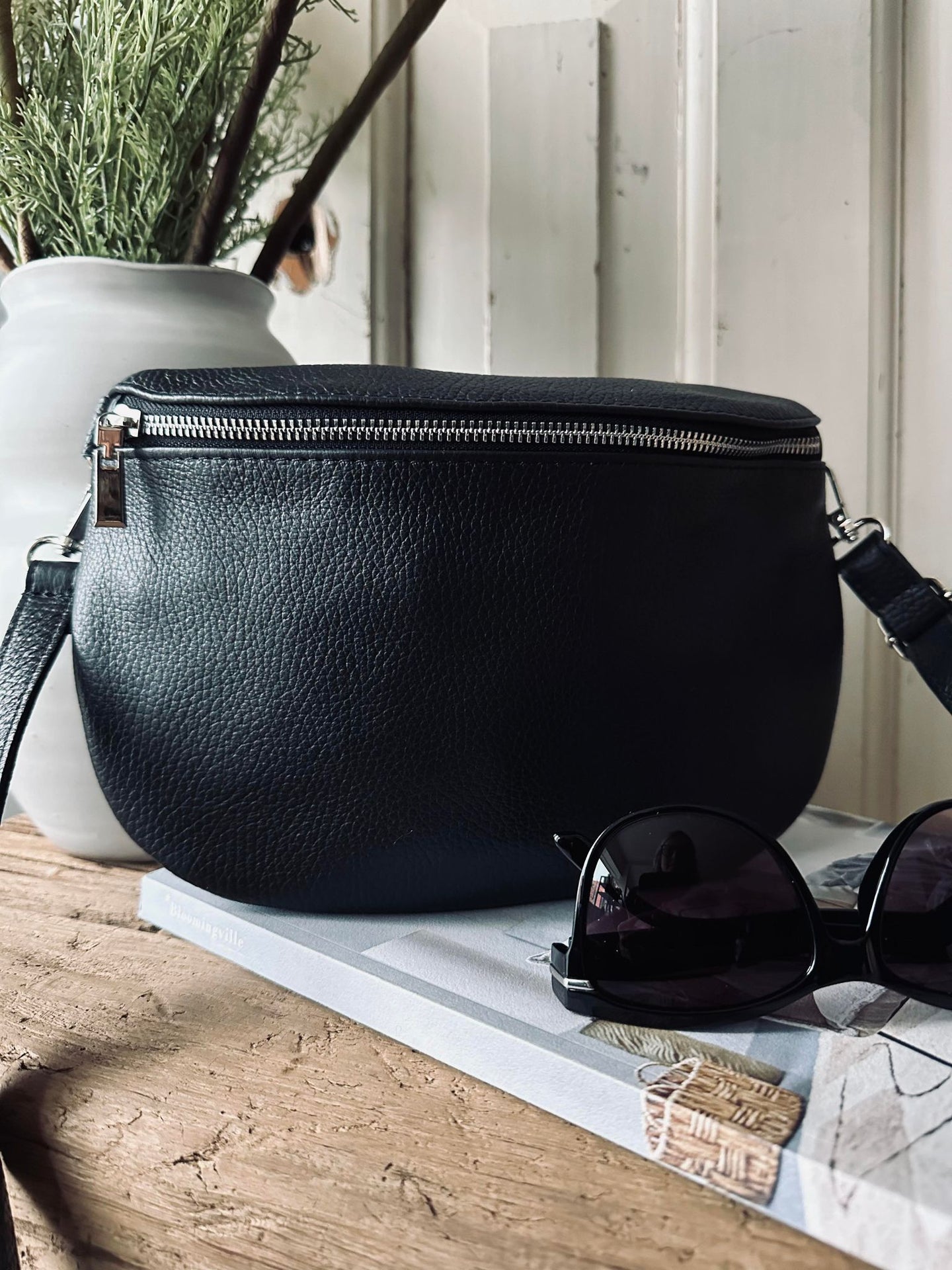 Bauchtasche Leona - Small Schwarz
