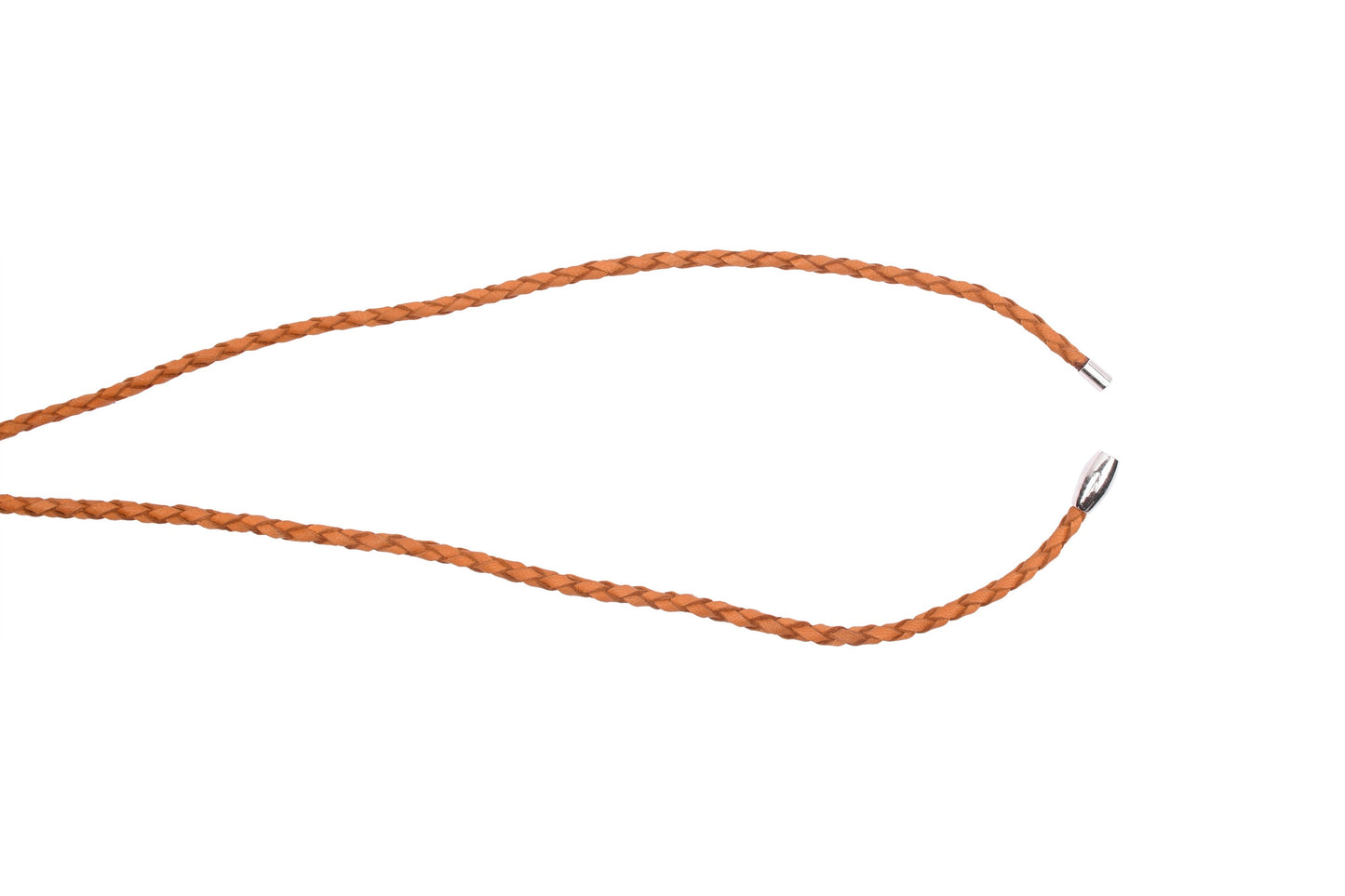 Keyhanger geflochten - Cognac