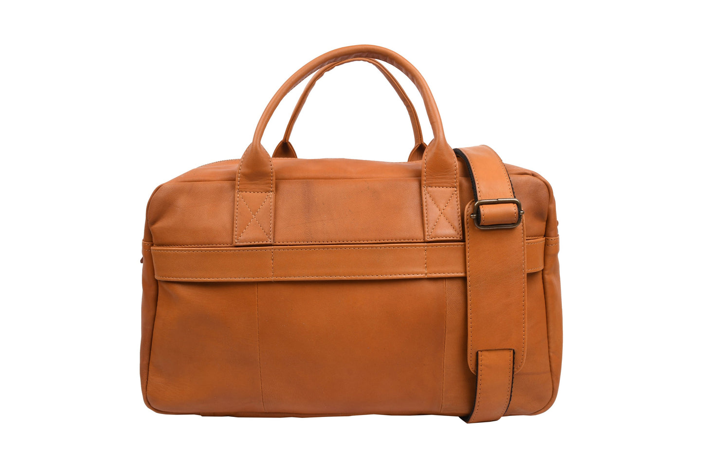 Weekender-Tasche Small Faust - Cognac