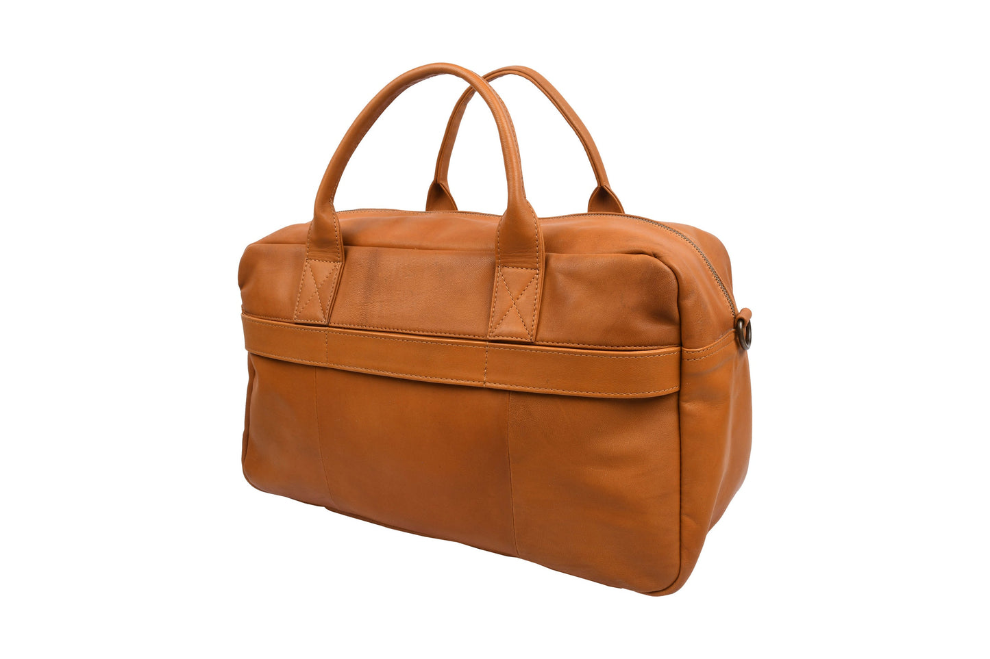 Weekender-Tasche Small Faust - Cognac