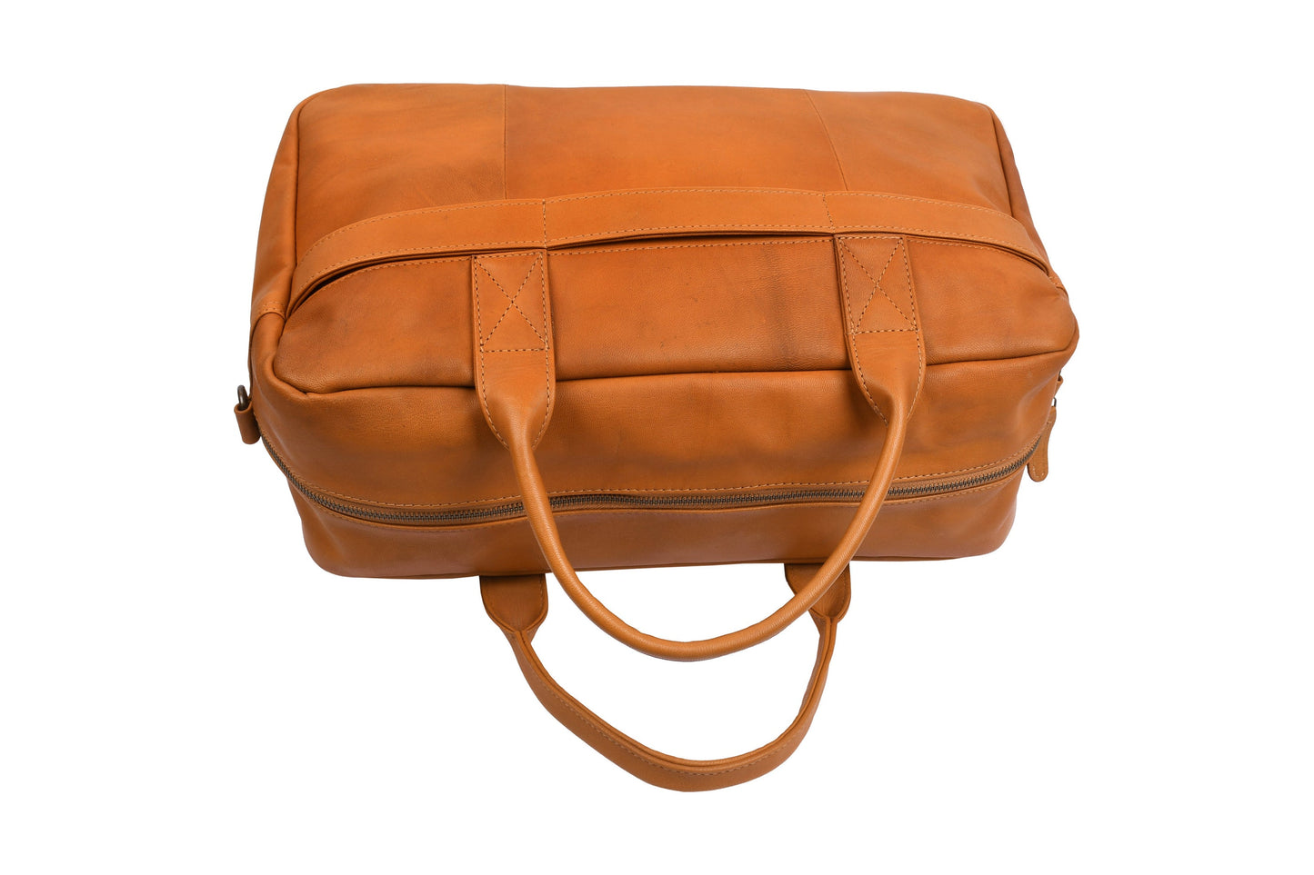 Weekender-Tasche Small Faust - Cognac