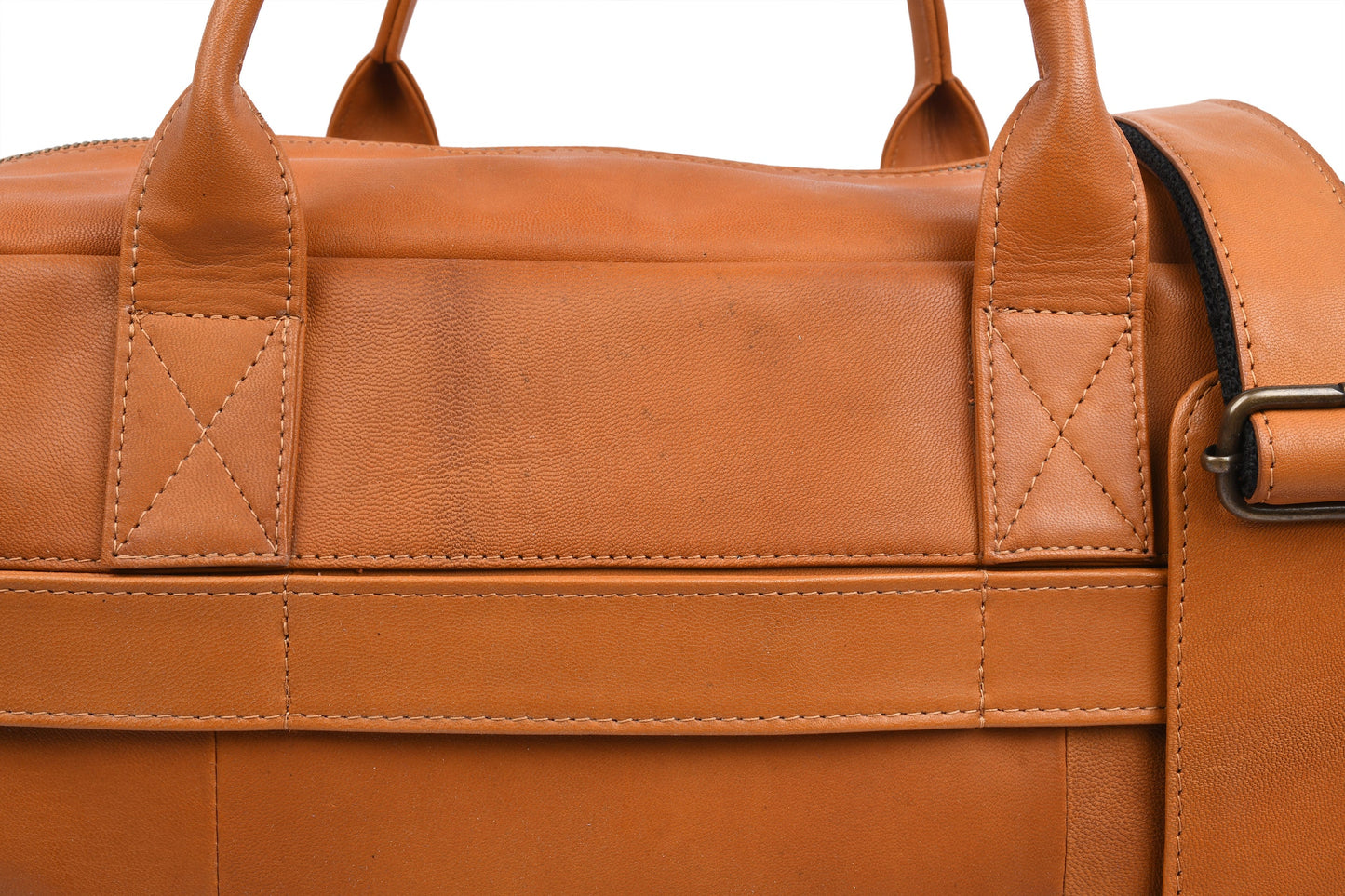 Weekender-Tasche Small Faust - Cognac