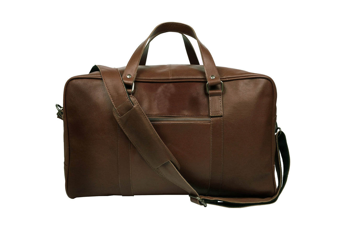 Weekender-Tasche Faust - Dark cognac