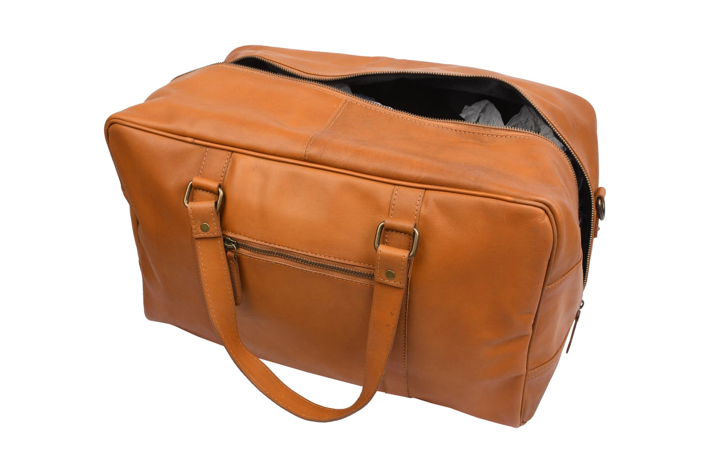 Weekender-Tasche Faust - Cognac