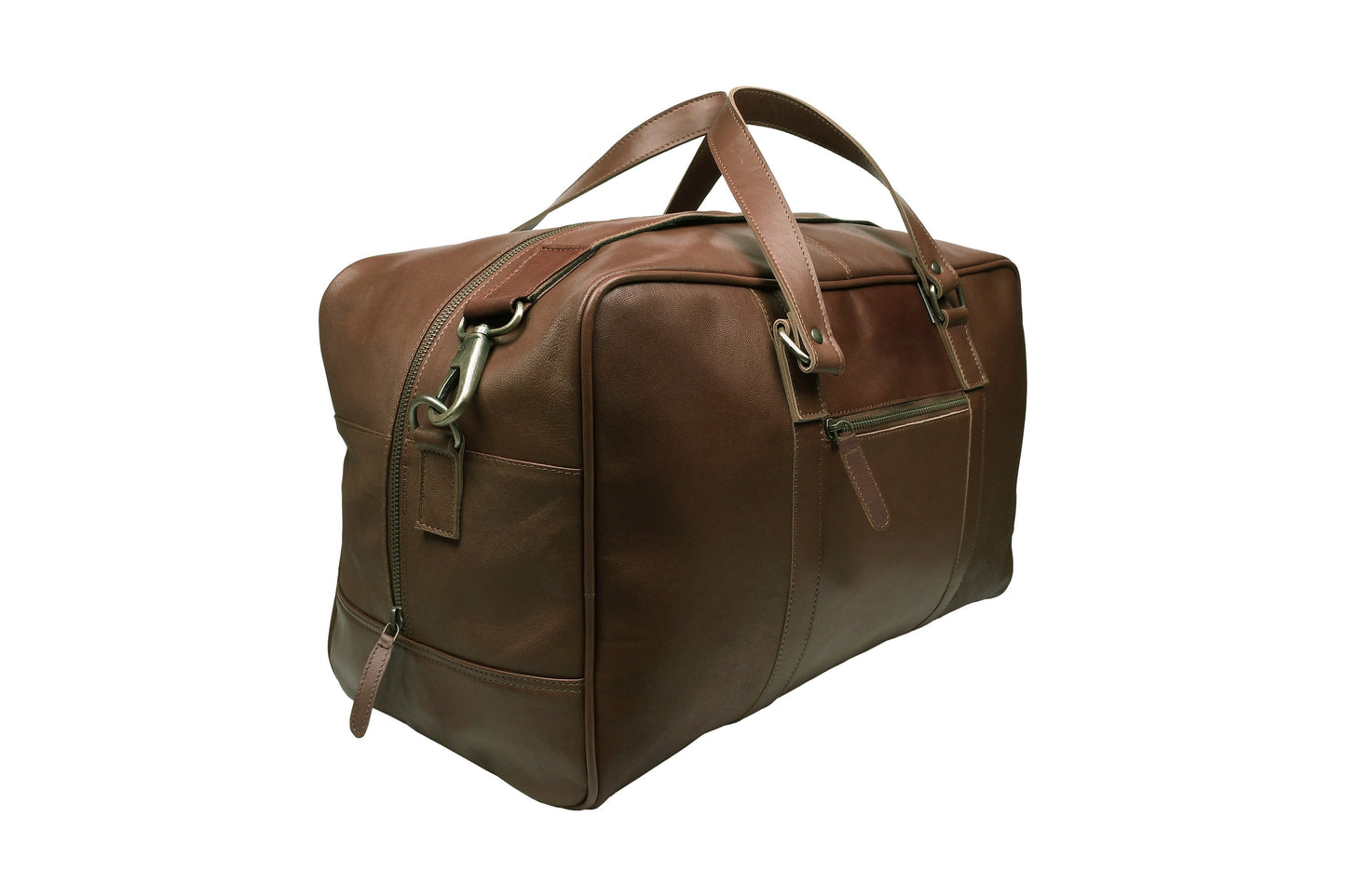 Weekender-Tasche Faust - Dark cognac
