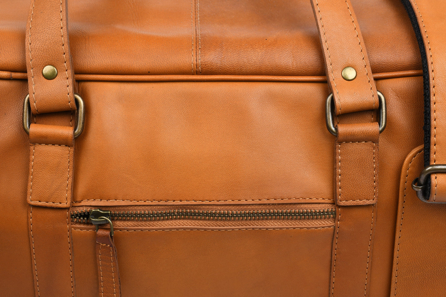 Weekender-Tasche Faust - Cognac