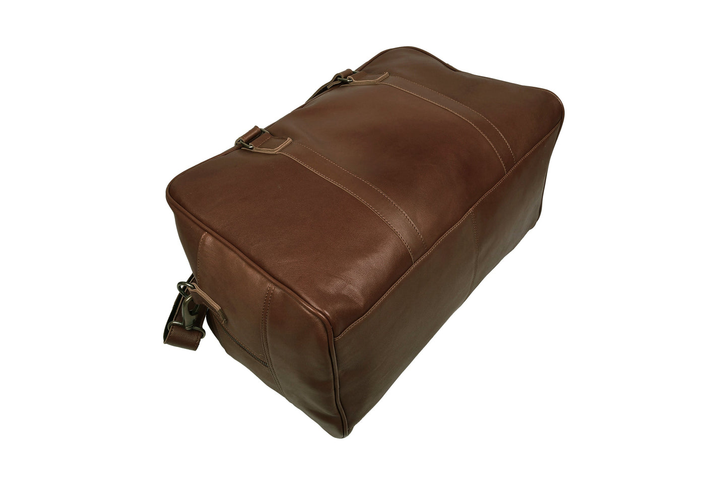 Weekender-Tasche Faust - Dark cognac