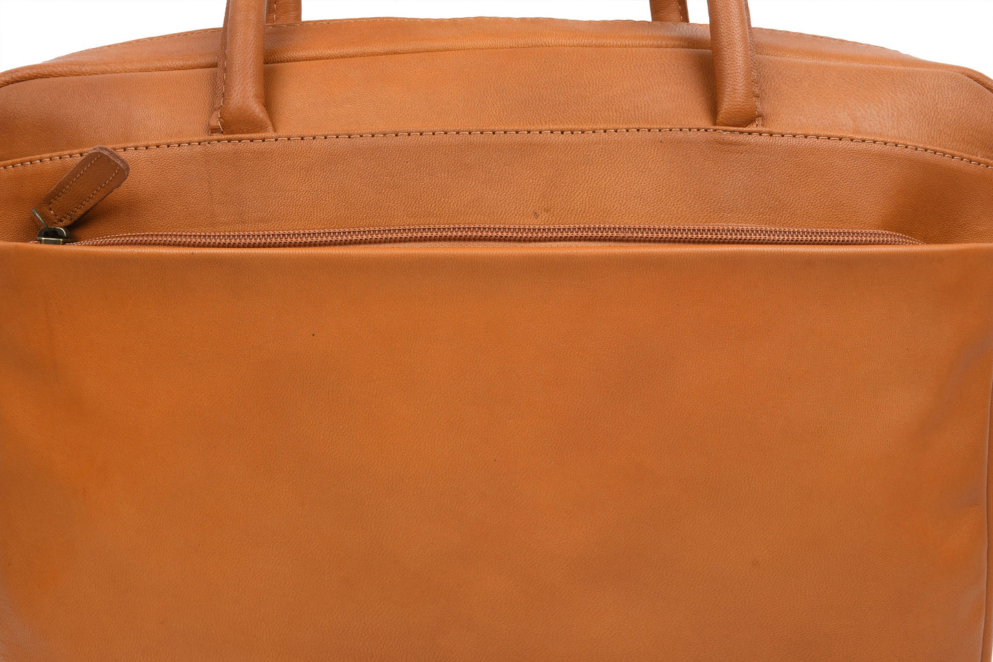 Laptoptasche Faust doppelt - Cognac