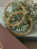 Ohrringe INA Hoops Large - 18K vergoldet