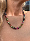 Halskette Mary Emerald/Berry Mix