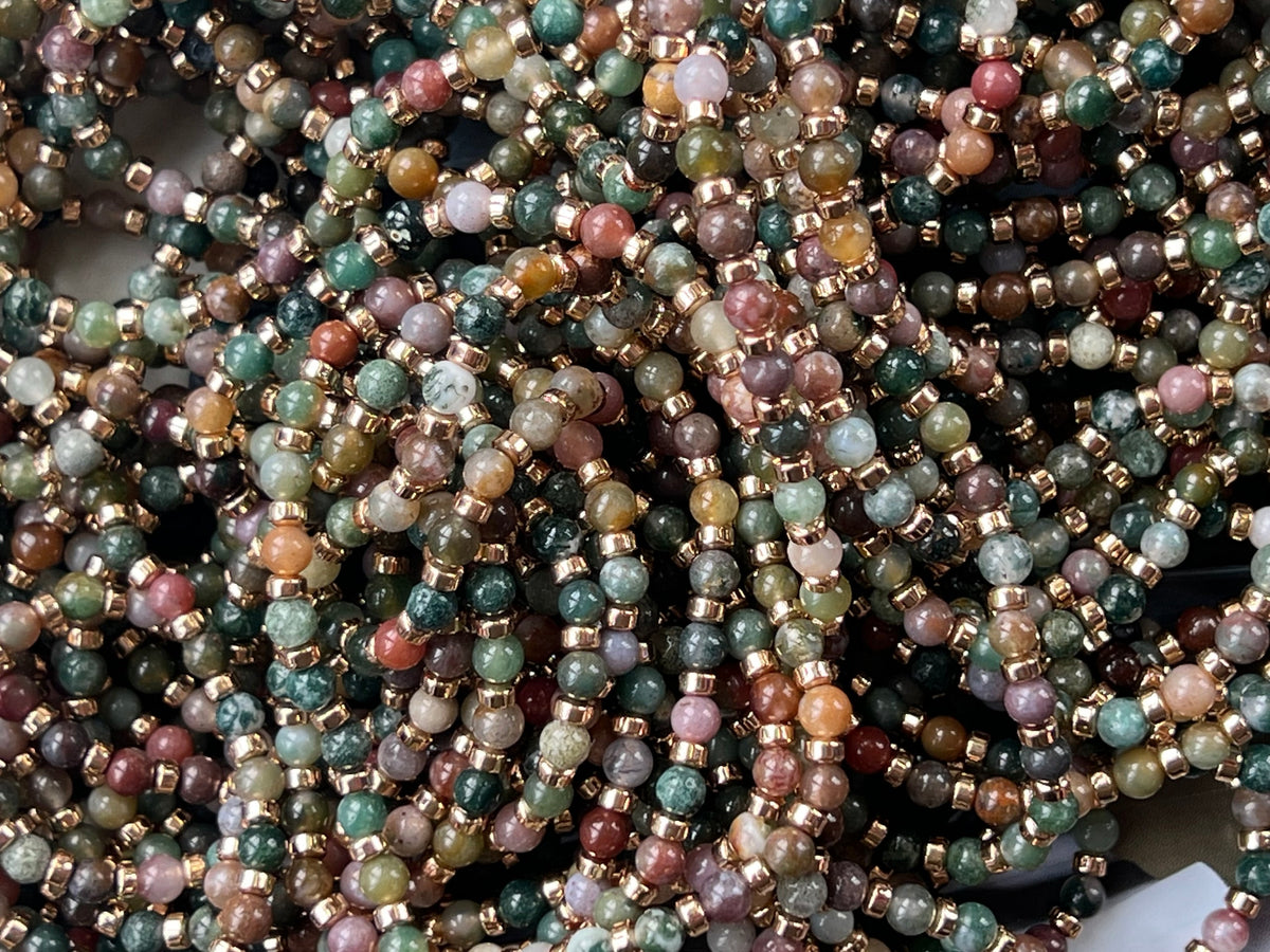 Armband Marie - Emerald/Lavendel