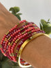 Armband Merle – Red mix 1 Stk.