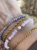 Armband Erika Lavendel - Set mit 4 Armbändern
