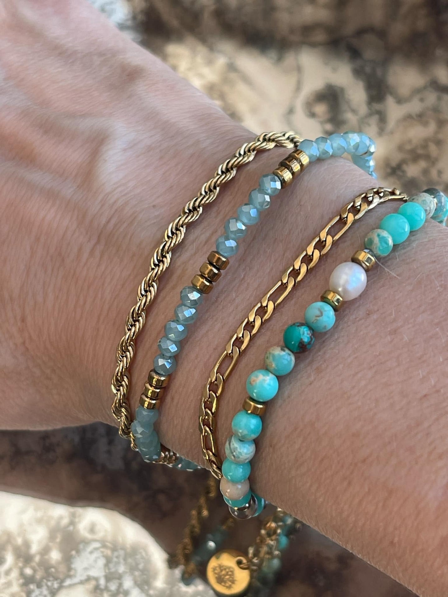 Armband Erika - Set mit 4 Armbändern