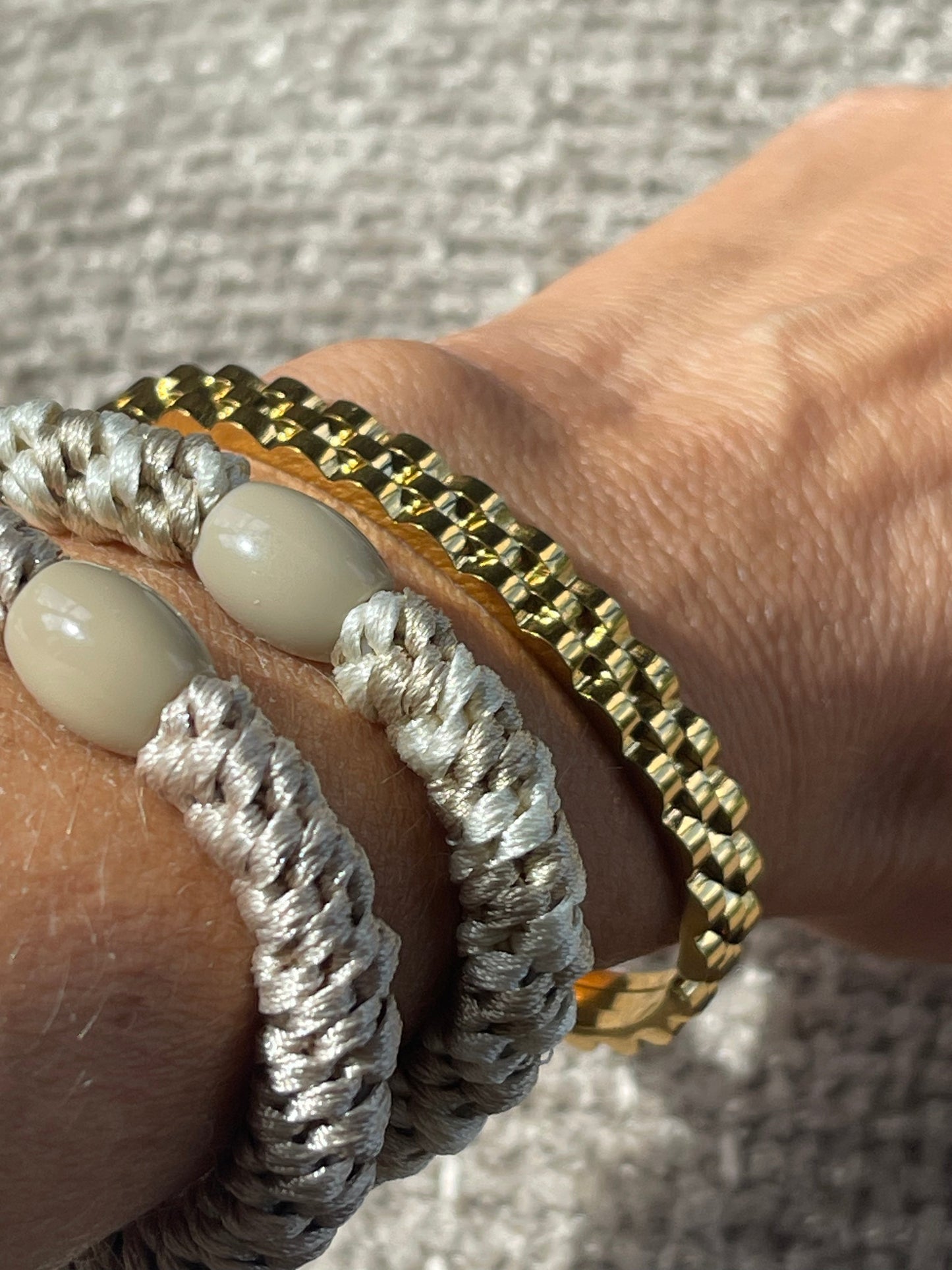 Haargummis Supreme Black / Nature - 4 Stück