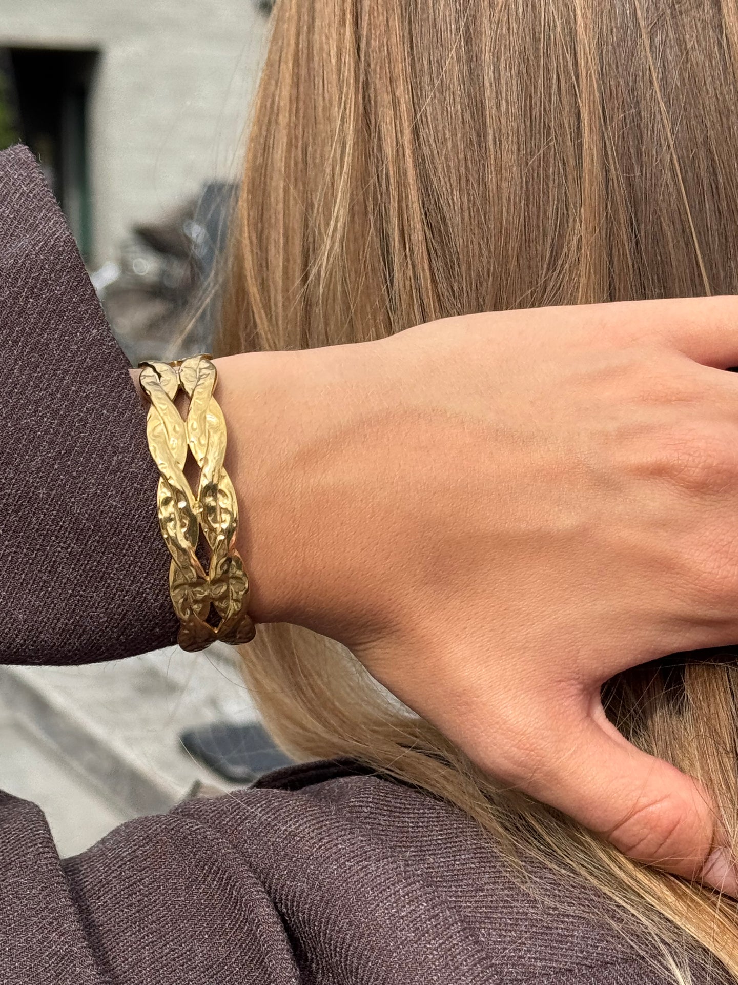 Armband Bangle - Malibu vergoldet