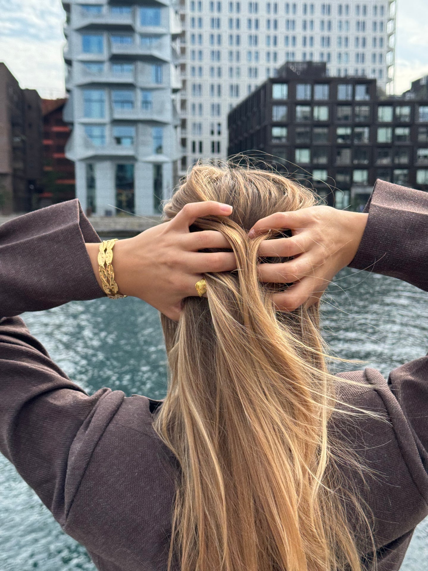 Armband Bangle - Malibu vergoldet