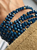 Armband Merle Meerblau - Set mit 3 Stück