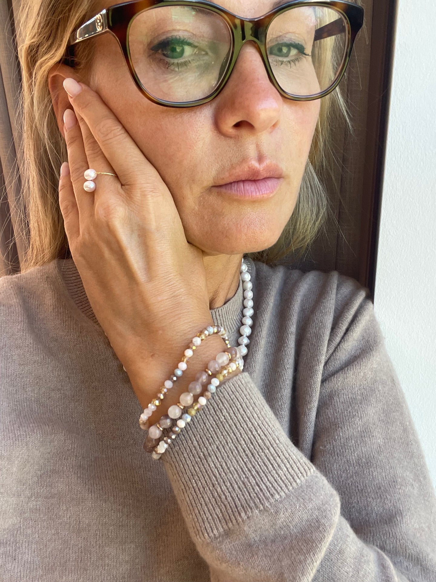 Armband Luna Blush Mix – Set mit 3 Stück