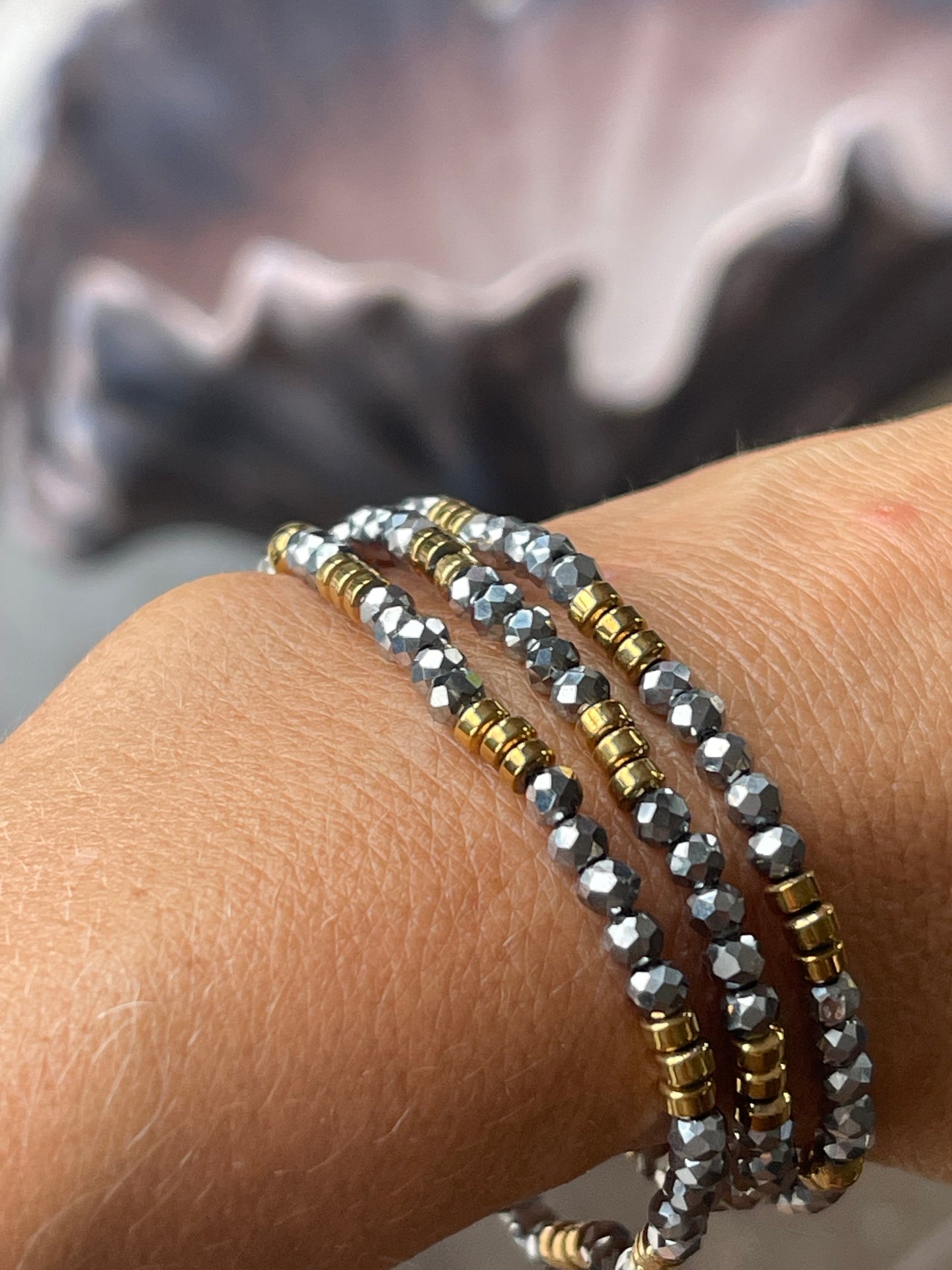 Armband Merle – Silberfarben/Gold 1 Stk