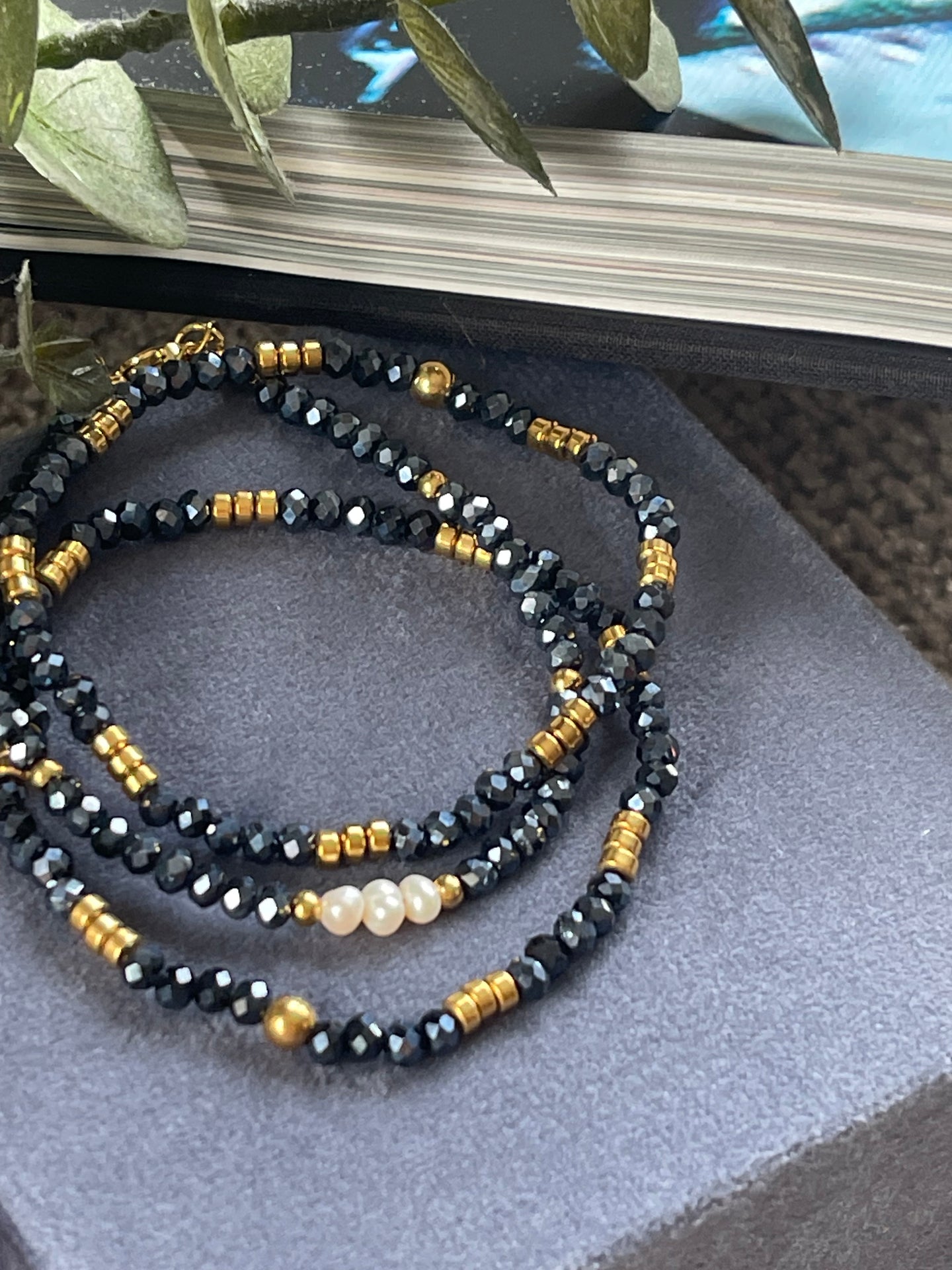 Armband Dark Navy LIMITED EDITION - Set mit 3 Stk