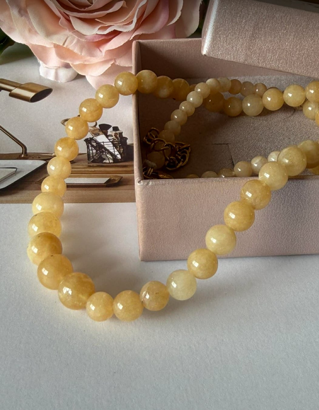 Halskette Jasmin - Soft Sun