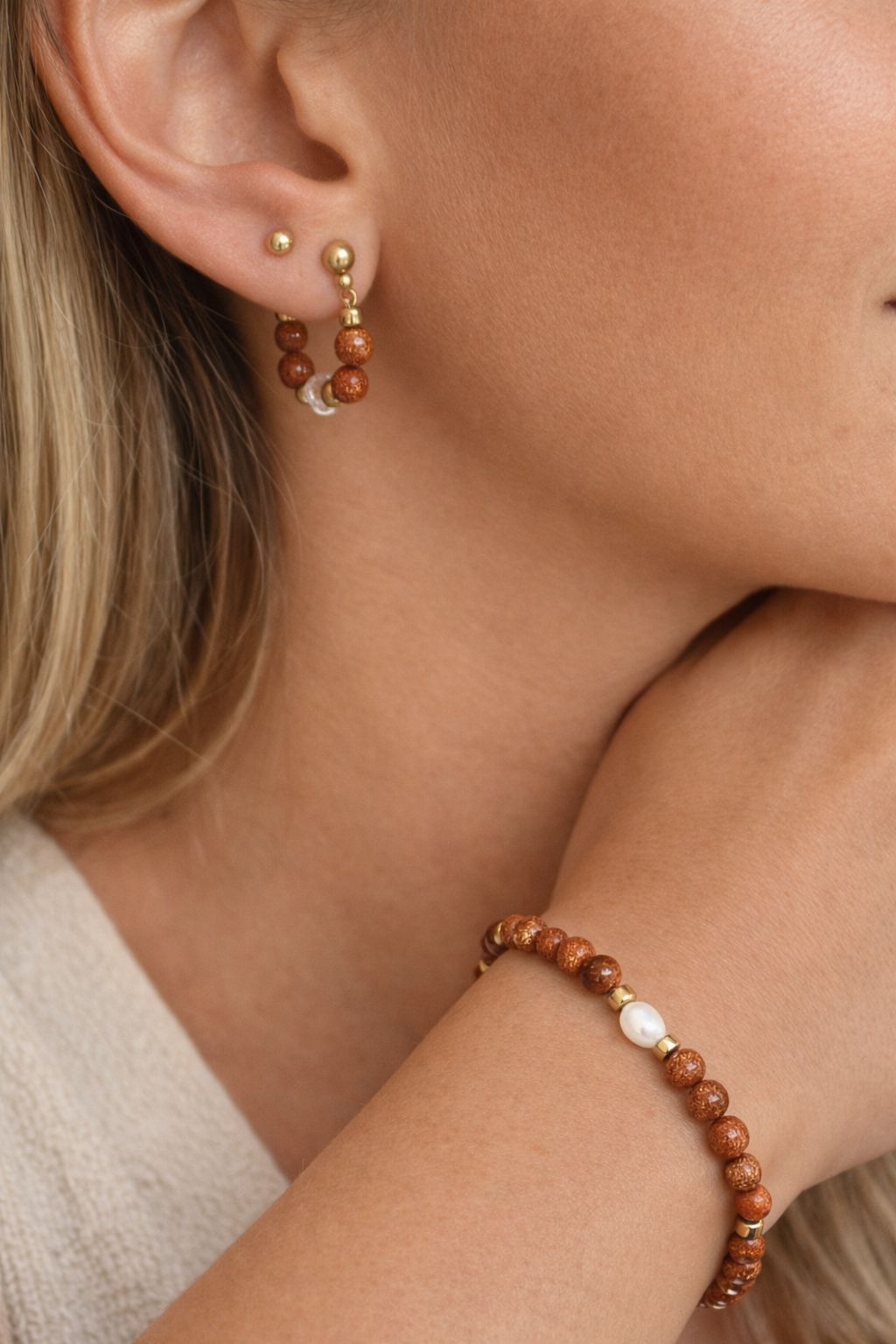 Leah Set Cognac – Set mit 3 Stk.
