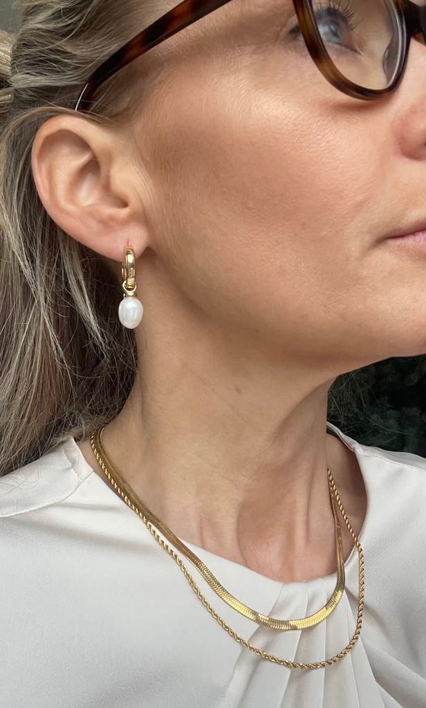 Halskette Lykke 18k vergoldet