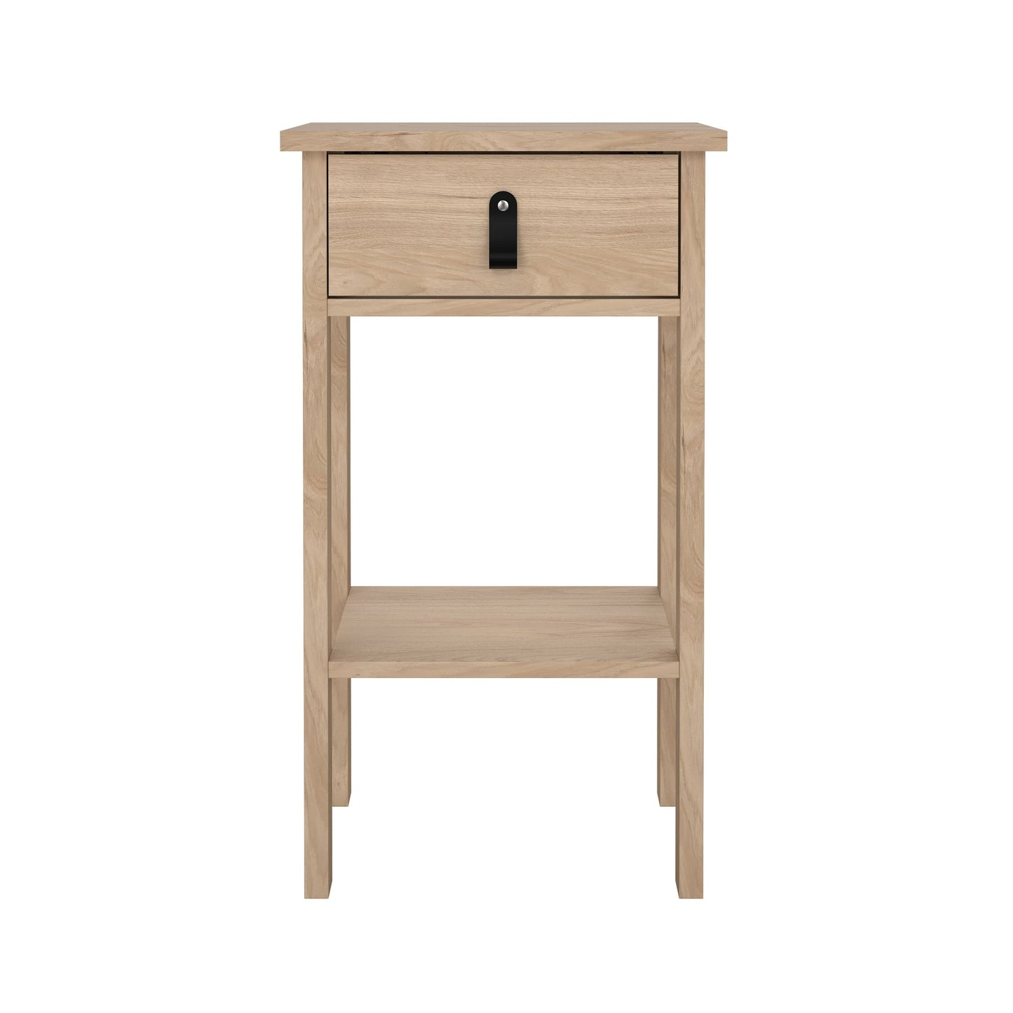 Tisch mit Schublade und Ablage - Holzoptik