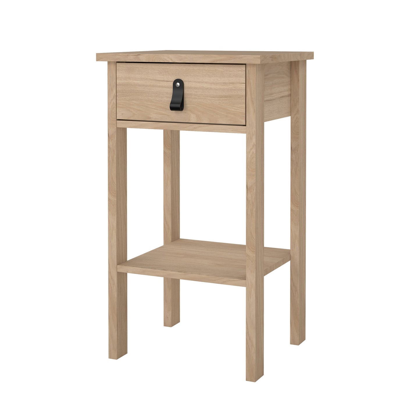 Tisch mit Schublade und Ablage - Holzoptik