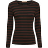 Bluse Begonia - Black/Moro