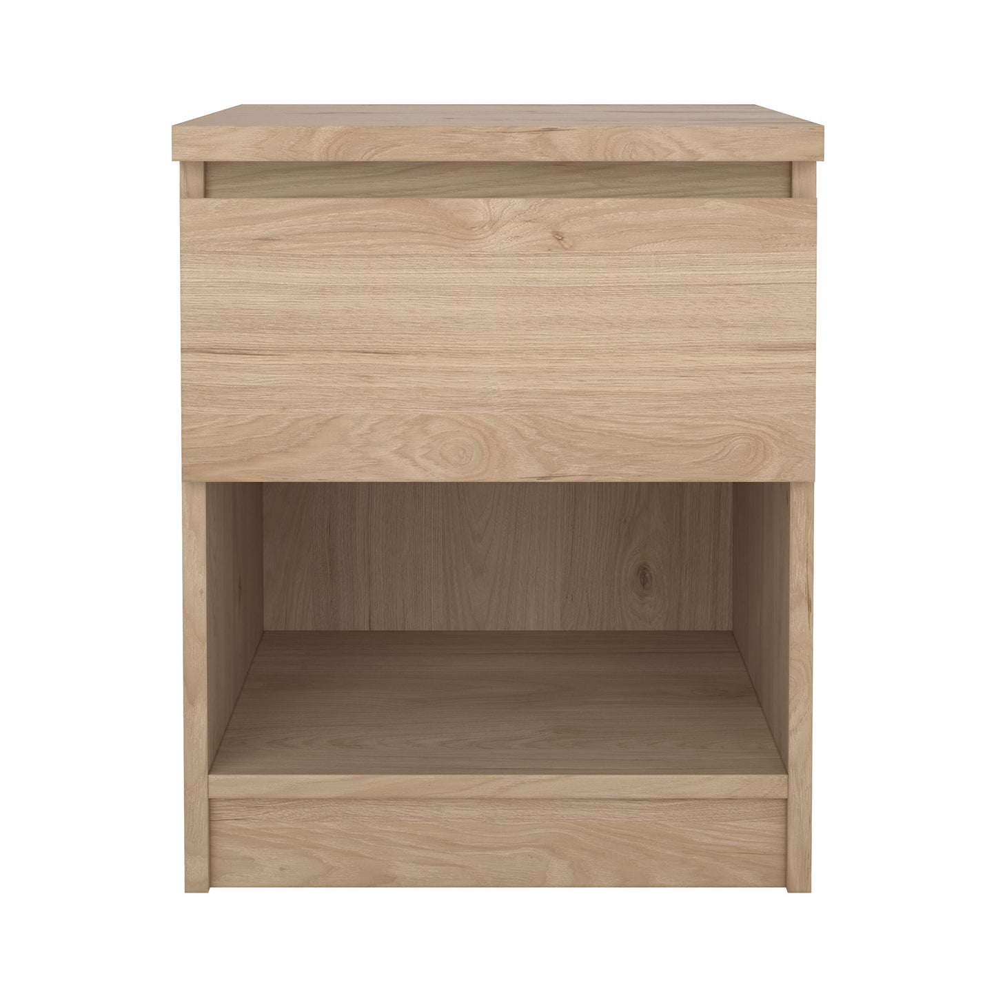 Nachttisch - Natur mit 1 Schublade