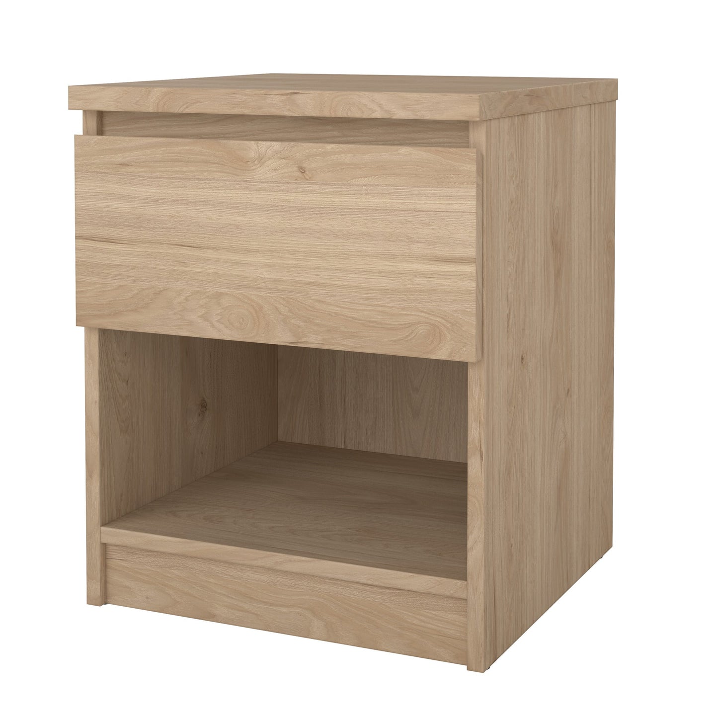 Nachttisch - Natur mit 1 Schublade