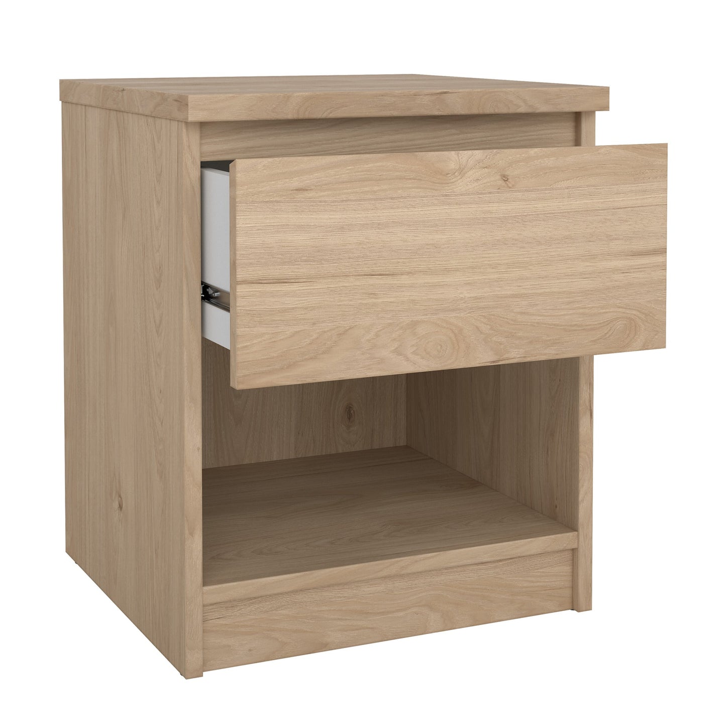 Nachttisch - Natur mit 1 Schublade