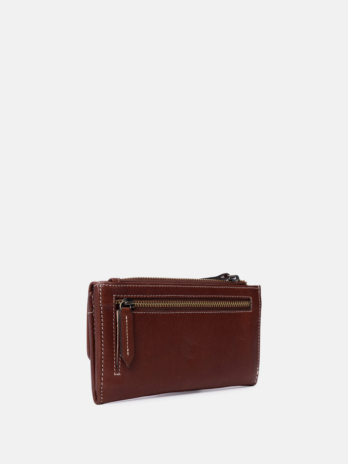 Portemonnaie Saya Big - Cognac