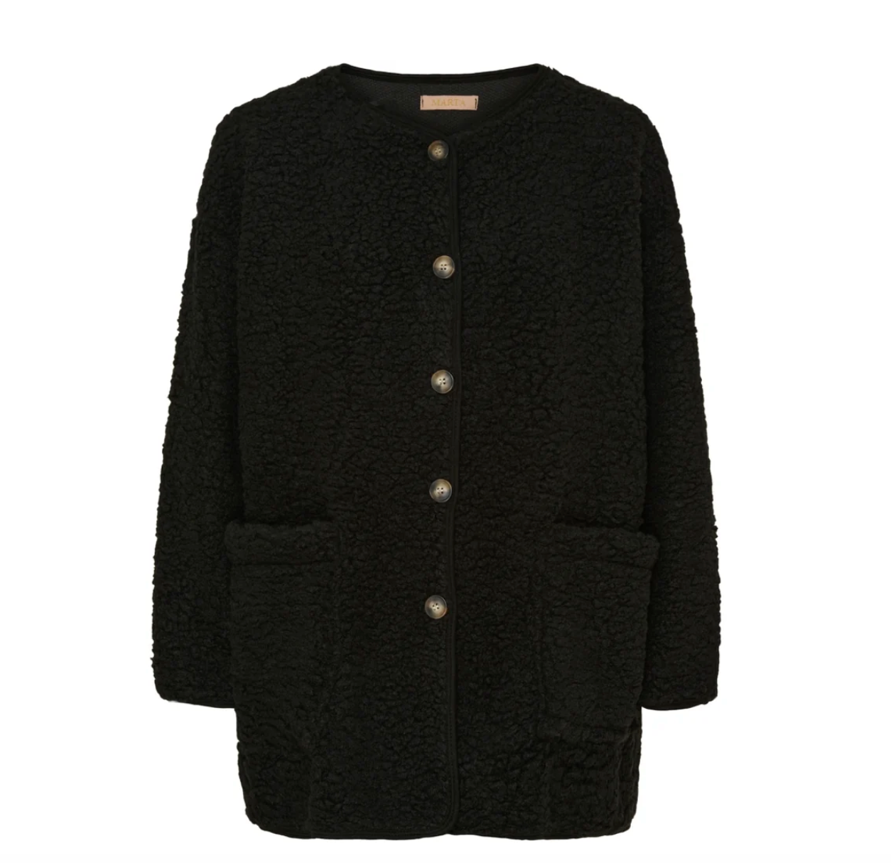 Jacke Lucile Black Teddy