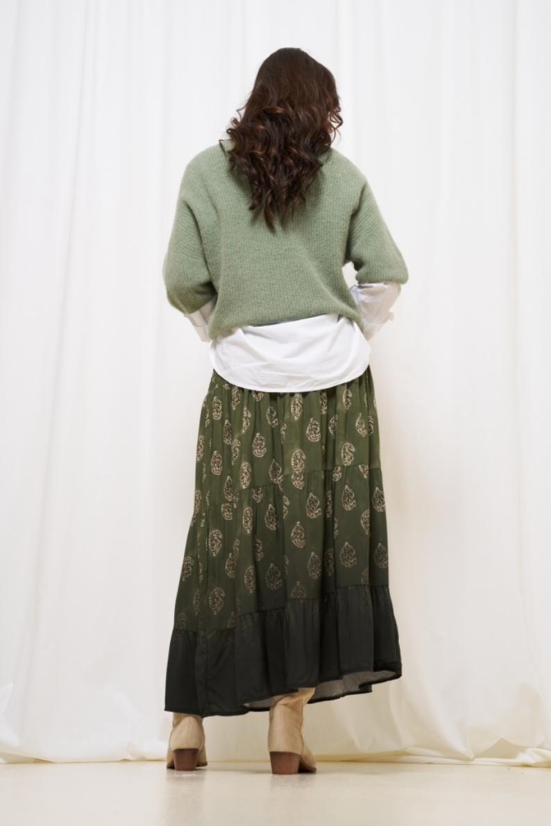 Rock mit Smock - Military Faded