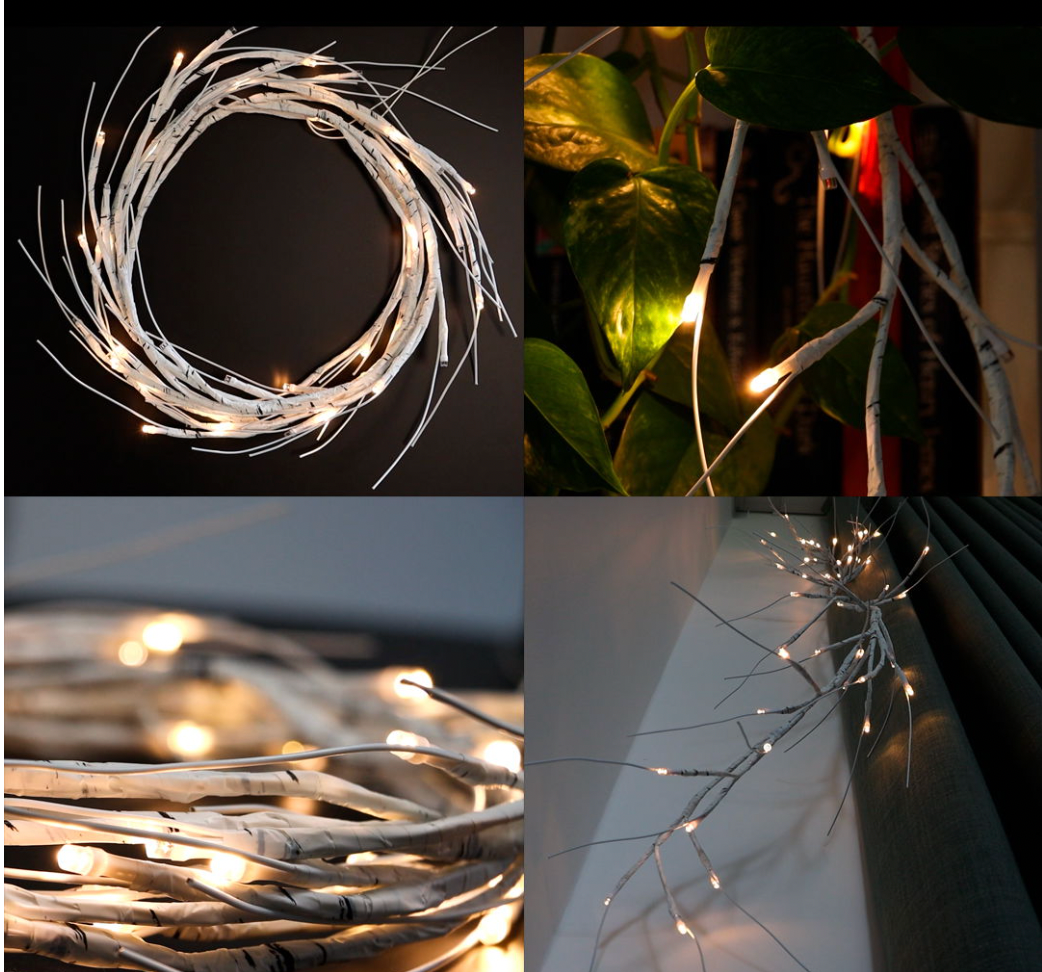 LED-Weidenzweige