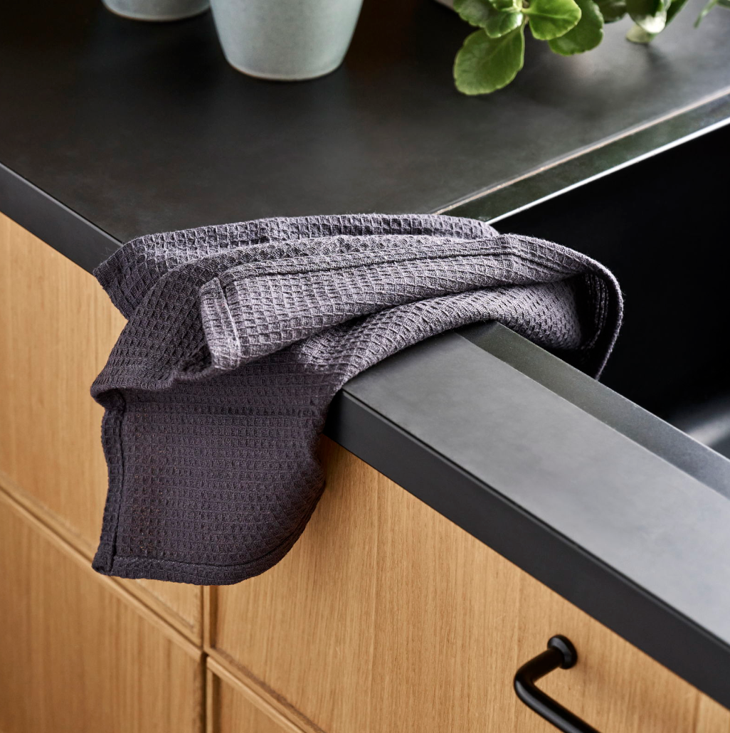 Spültuch 3er-Set - Gewaffelt Stone grey