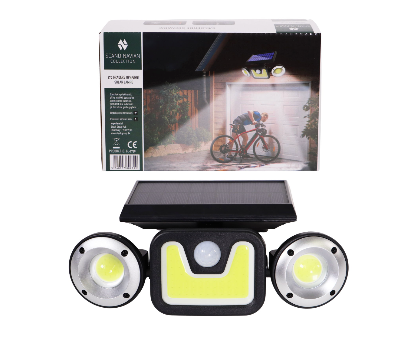 270° aufgehängte Solarlampe