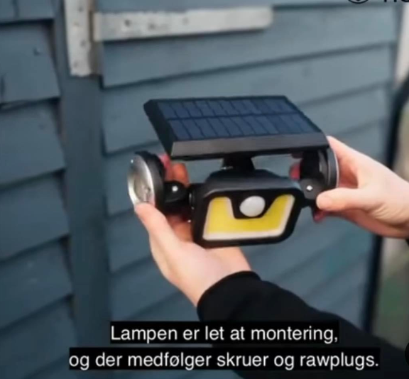 270° aufgehängte Solarlampe